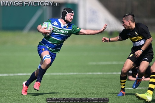 2022-03-20 Amatori Union Rugby Milano-Rugby CUS Milano Serie C 4373